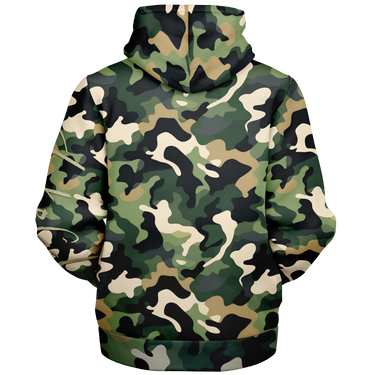 Chokefish™ Microfleece Zip-Up Hoodie Camouflage-002